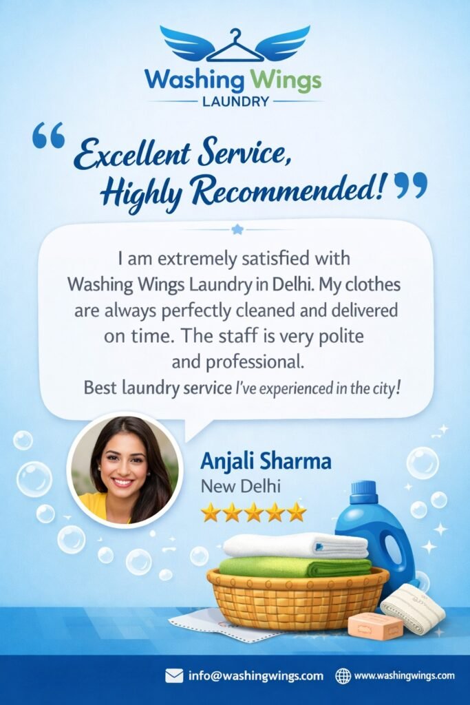 Washingwings.in Testimonials